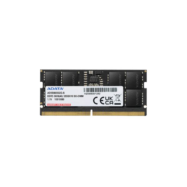 MEMORIA RAM PORTATIL DDR5 32GB ADATA 5600GHz AD5S560032G-S